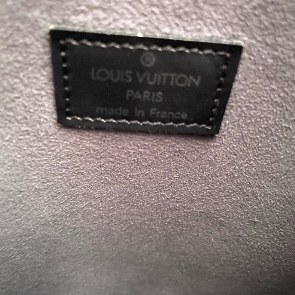 Louis Vuitton Noctambule Epi Tote Black Leather Vintage Lucite Handle - Picture 13 of 16